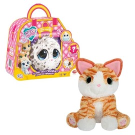 Bizak Adoptanimals 63040177 Cutie Rescue Soft Plush Toy, Adopts and Rescues Dog, Kitten or Rabbit, Surprise Animal for Grooming with Accessories