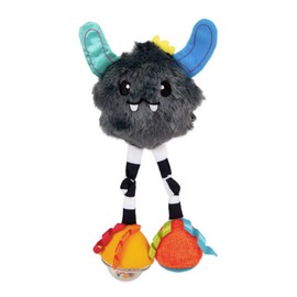 Sassy Confetti Yeti Chime Toy | Hanging Developmental Attachable Toy | Ages 0+ Months and Up