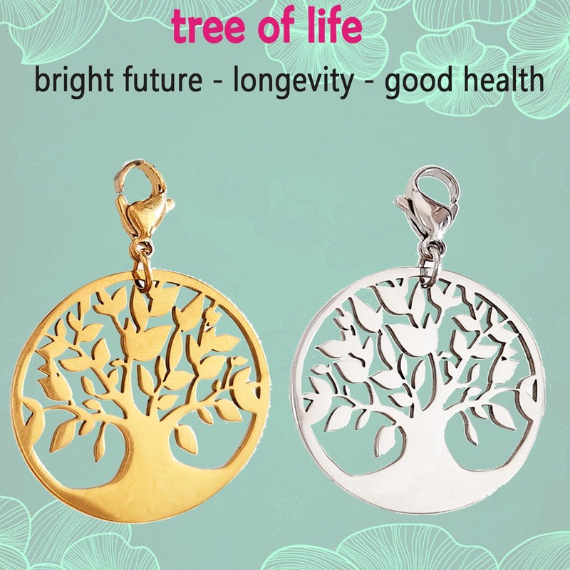 Tree of Life Badge Reel Charm for Student Nurse Teacher,Badge