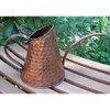 Oakestry Lightweight 12-inch Rustproof Copper Watering Can for Easy Watering
