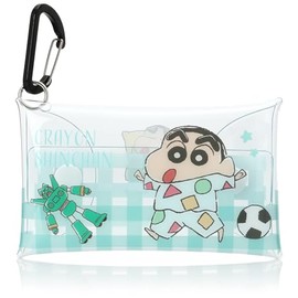 Crayon Shinchan0004 Clear Multi Case, Small, Comes with Carabiner, Pouch, Accessories, Coin Purse, Smart Key, Car, Bicycle, Key, Key Case, Earphone Case, Airpods Case, Bag Accessories, Pouch, For Work