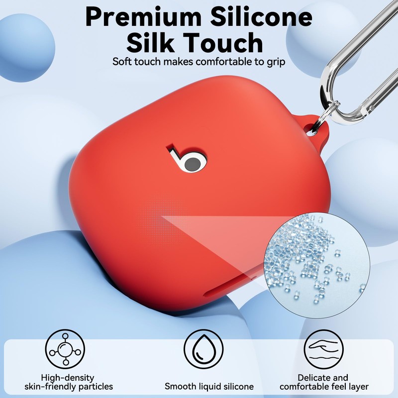 Case for Powerbeats Pro 2 TNSNK Soft Silicone Cover Shockproof