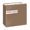 Fato - Trockene Papierservietten, Airlaid, Textileffekt, Packung mit 50 Servietten,