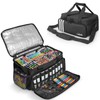 ORKELS Craft Paint and Marker Organizer, Acrylic Paint Storage Bag