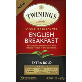 TWINING TEA TEA ENGL BRKFST EXTR BOLD 20 BG