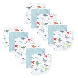 Hudson Baby Paños De Muselina De Algodón Unisex Para Bebé, D