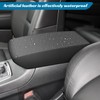 AOMSAZTO Armrest Covers for 2017-2021 Ford Fusion Carbon Fiber