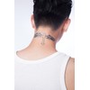Yeeech Temporary Tattoos for Men Waterproof Long Lasting Neck Design