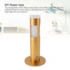Vase Table Lamp Battery Powered USB Rechargeable Cordless Dimmable Flower