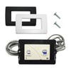36387 Wall Switch Replacement for Tecma Silence Plus Toilet, Dual