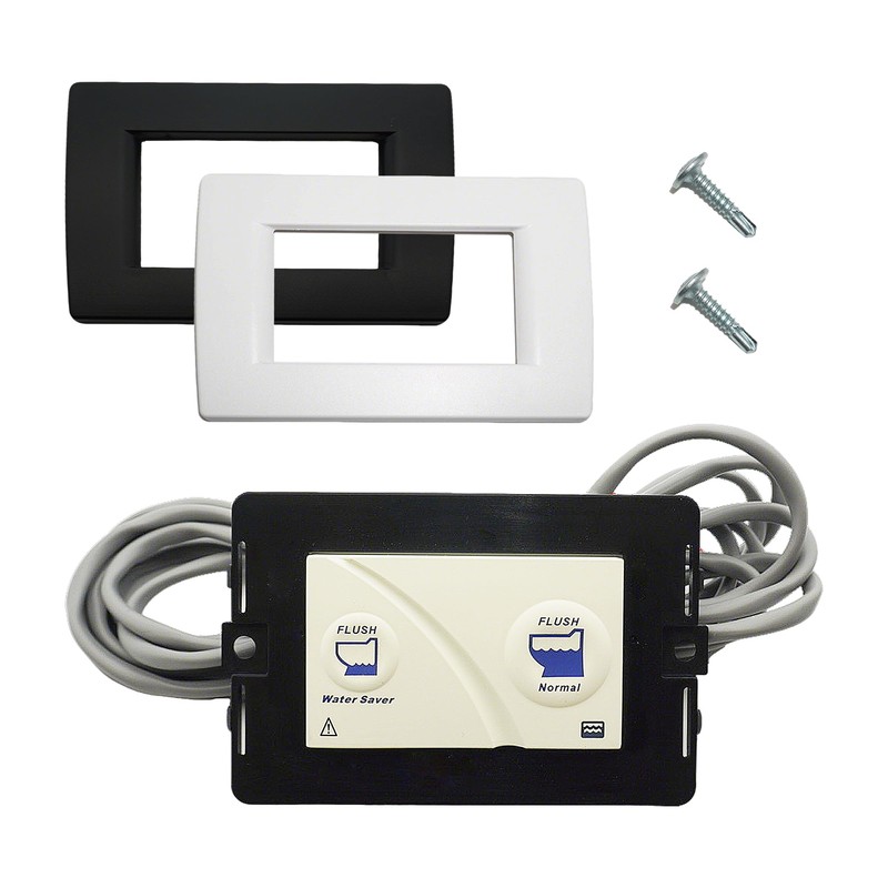 36387 Wall Switch Replacement for Tecma Silence Plus Toilet, Dual