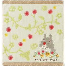 Marushin 1005034600 Ghibli Hand Towel, My Neighbor Totoro, 100% Cotton, Character, Goods, Gift, Birthday, Mother's Day, Strawberry