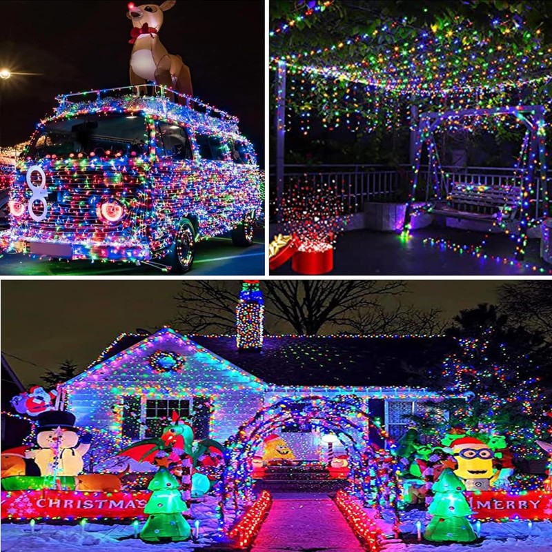 DOSYU Series de Luces Navideñas 700 LEDs Longitud de 35