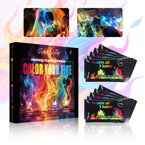Magic Fire Powder, Fire Colour Changing Powder, Magic Fire Powder