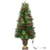 BestComfort 3ft Pre-lit Artificial Christmas Tree for Entrance, 40 Led
