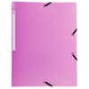 Exacompta - Ref 55820E - Opaque PP Elasticated 3-Flap Folders