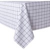 140x220cm Rectangle Checkered Table Cloth - Waterproof, Oil Proof, Spill