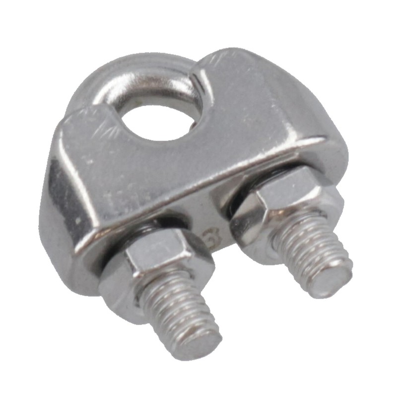 AB Tools 3mm Wire Rope/Cable Grip/Clamp Stainless Steel 316 Marine