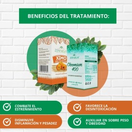 Chromium 400 + Ximo Metabólico Control De Peso Estreñimiento