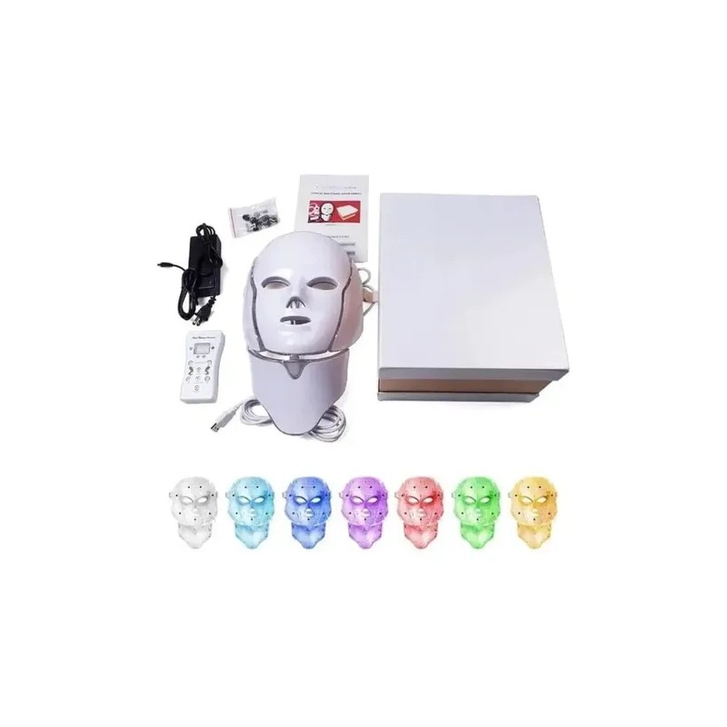 Máscara Led Facial Fotodinamica Terapia De Osmmos