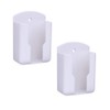 Xinally Pack of 2 Fashion Remote Control Holders Self Adhesive