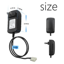 15V DC Transformer Water Softener Power Cord Compatible with Soft Water Supply Clack Part V3186-06 Fits for Water Softener Valves Produced in 2017 or Later Adapter
