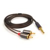 6N Monocrystalline Copper RCA Compatible Upgrade Cable [Plug 4.4mm 5