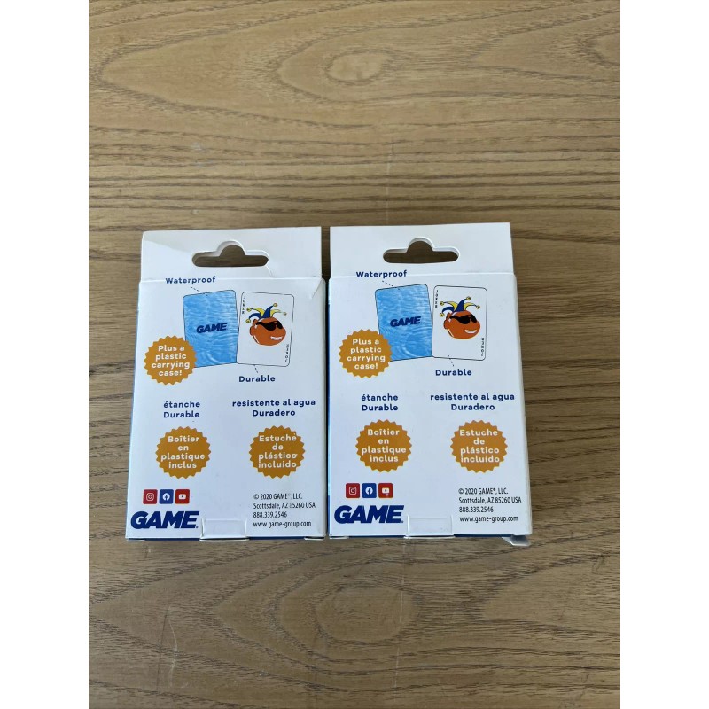 Game Waterproof Playing Cards 4362 (2 Pack)