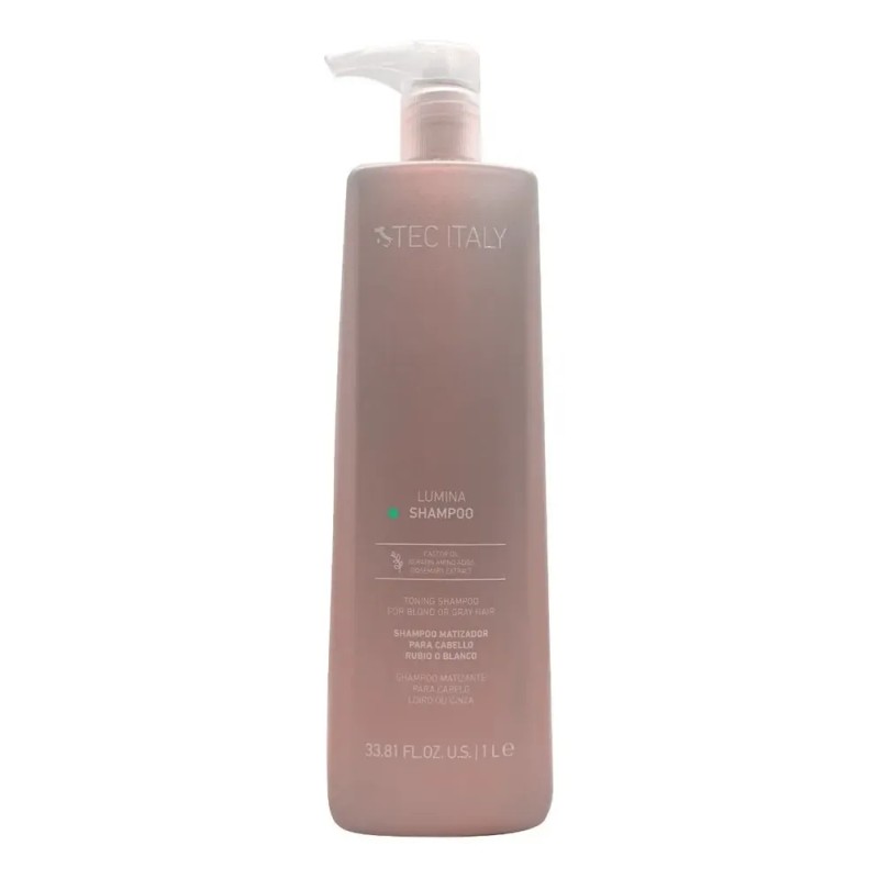 Shampoo Tec Italy Lumina Matizante Violeta Rubios 1l