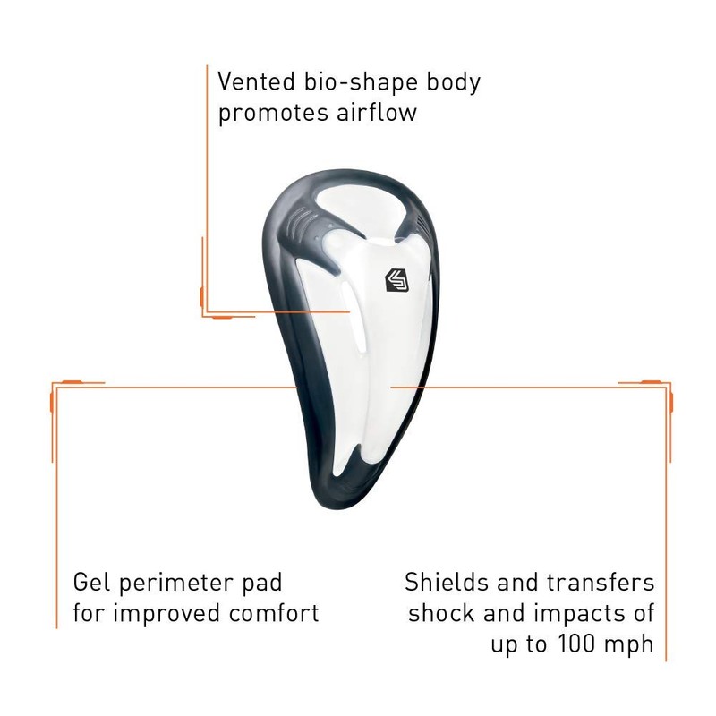 Shock Doctor Men's Core Compression Hockey Shorts with Bio-Flex Cup,