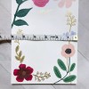 Rifle Paper Co Wildflowers Large Memo Notepad 9x6" Designer Floral