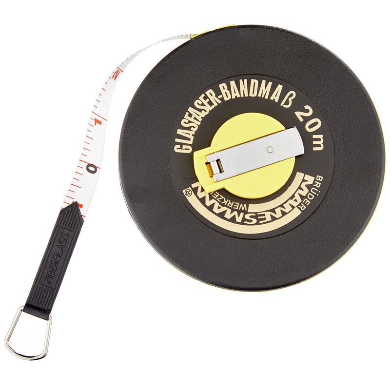 Mannesmann Tape Measure 20 m Fibreglass M 807-20