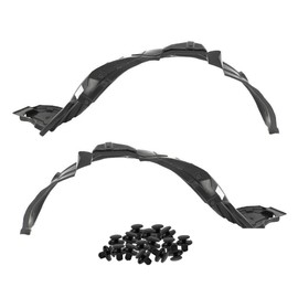 Parts N Go 2007-2008 Fit Front Fender Liner Set with Clip/Fasteners HO1250112 HO1251112 74151SLNA00 74101SLNA00