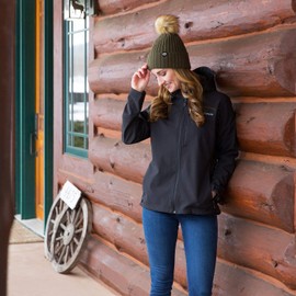 Polaris ATV Women's Removable POM Beanie