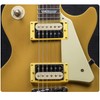 harpfeas 2PCS Flat Metal Humbucker Pickup Mounting Ring Set -
