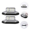 ULTECHNOVO 2pcs Led Car License Plate Light Tail Light for