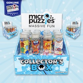 MicroPuzzles Collector’s Box Edition 1 (12-Pack) Mini Jigsaw Puzzles 4×6 in 150 Pieces Each, Travel-Size Portable Gift Set | Made in USA | Small Business