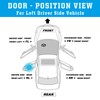 Predep Rear Left Door Lock Actuator Compatible for Nissan Rogue