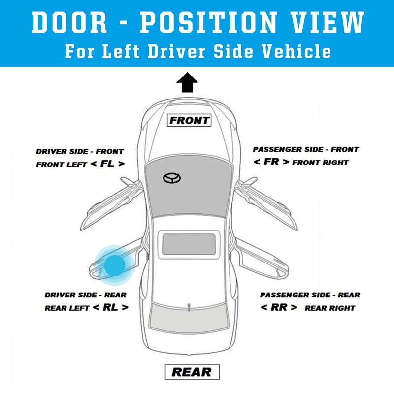 Predep Rear Left Door Lock Actuator Compatible for Nissan Rogue