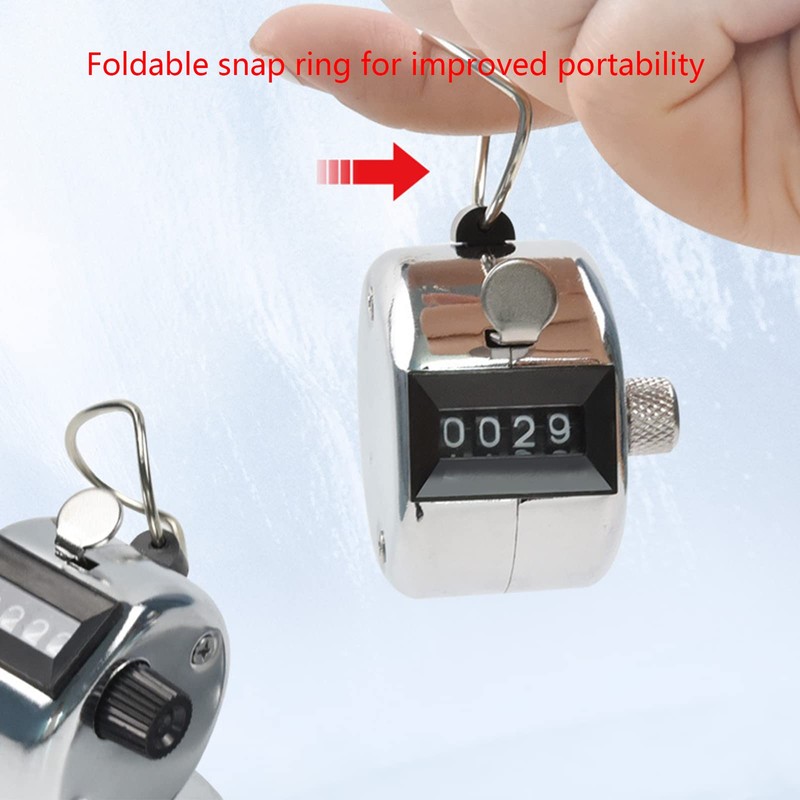 Handheld Tally Counter Number Count Clicker Counter Hand Mechanical Counters