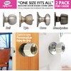 Enjoy Cover - 2 Pack Silicone Door knob Grips Maximum