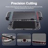 Switch2 スプリットケース 透明TPU NS2 ゲーミングコンソール保護カバー 落下と傷に強いフルカバーデザイン Joy-Con対応 取り外し可能 冷却穴位置 　分体式設計