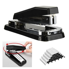 TMR.Breath G Commercial Swivel Stapler, Medium Bound, Paperbinding, Stationery, Lightweight, Portable, Includes 1000 Refills, Manual