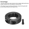 QUARKZMAN Wave Ring 1 Inch Bore Single Split Carbon Steel