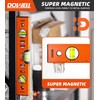 DOWELL 12 Inch Magnetic Spirit Level with Metric Scale, 3