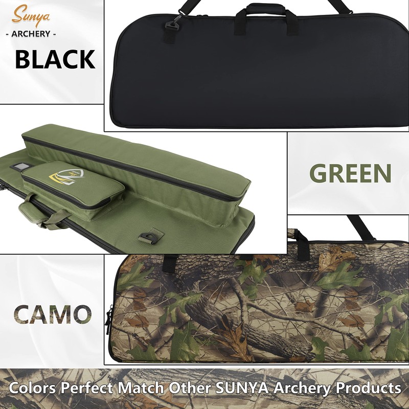 SUNYA Compound Bow Case with Molle System - Neoprene Bow