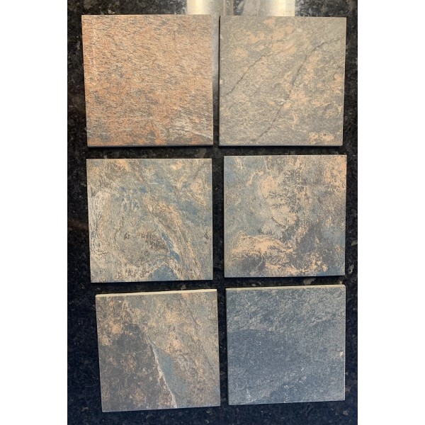 TrueLite New Porcelain Tile 6"x6" Square Aspen Sunset Replacement Single