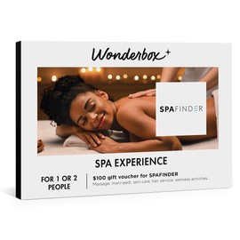 Wonderbox – Original Gift Idea - Experience Gift – Spa Experience- Spa Finder Voucher - For 2 people – Relaxing gift
