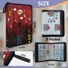 Card Binder Holder Organizer - City Silhouette Double Sided Holds