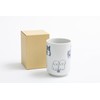 Manekineko-Ai Japanese green tea cup Dog Yunomi Made in Japan
